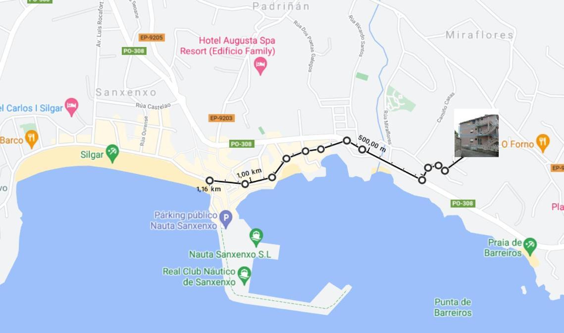 Апартаменты Piso Silgar 10 Pax Санхенхо Экстерьер фото